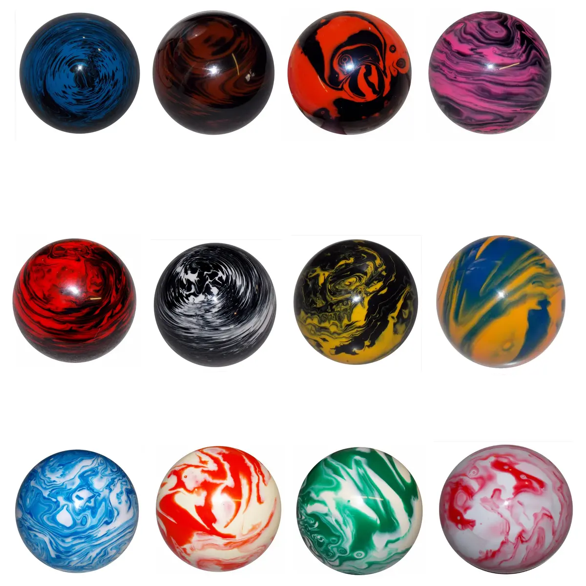 Marbled Shift Knobs (1/2"-13 Female Threads) Twisted Shifterz (Choose Color) 1