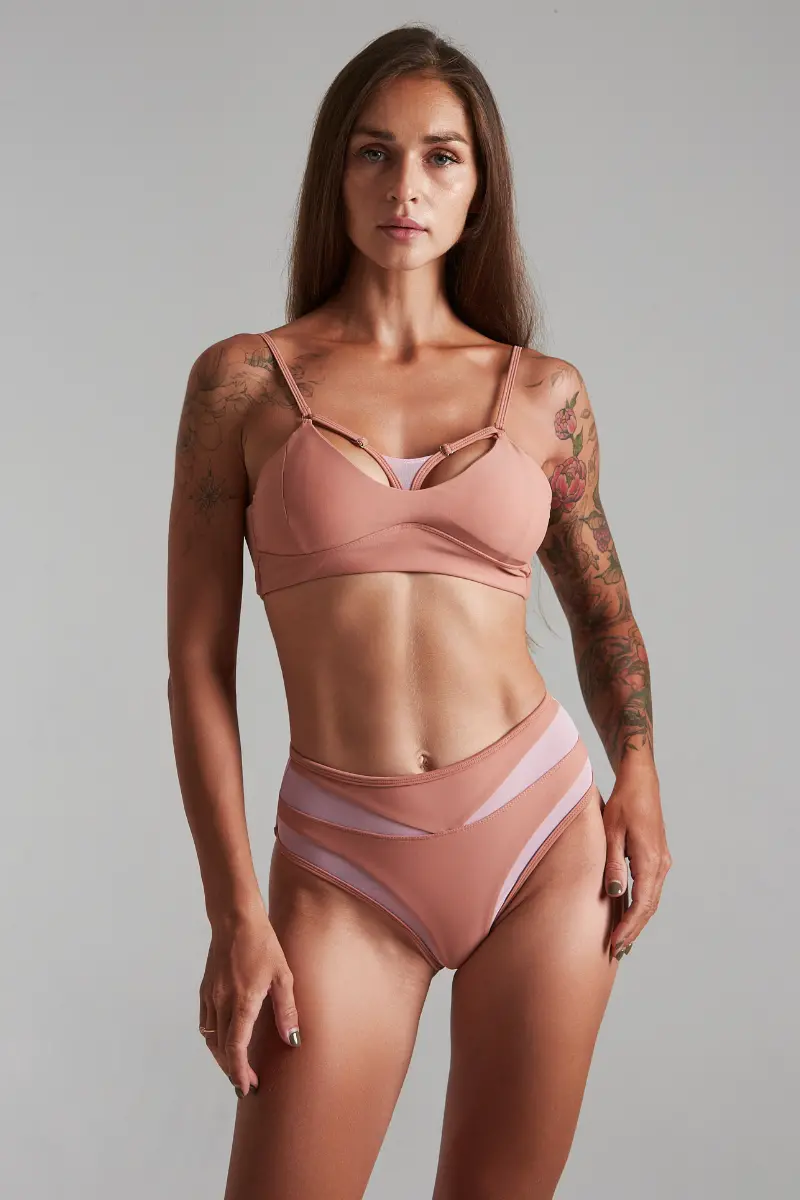 Harna Fierce Top - Powder Pink 1
