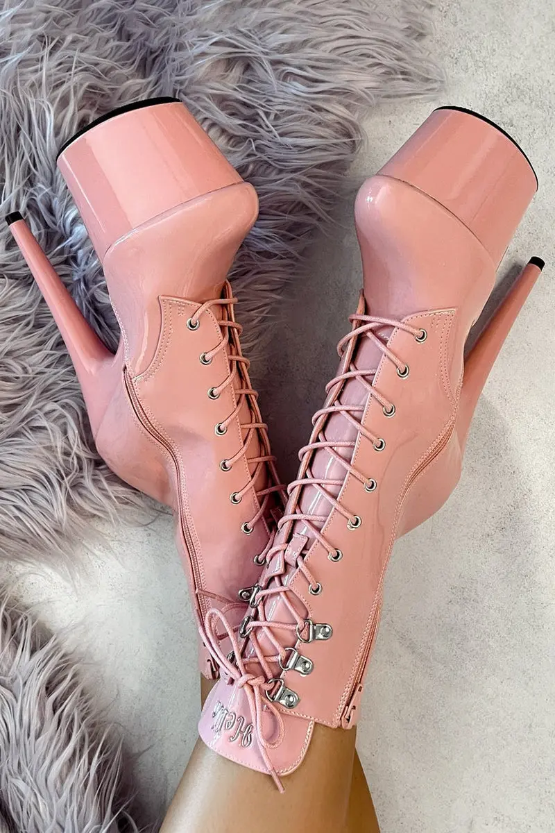 Hella Heels Lipkit 7Inch Boots - Candy Shop (Uk2 Only) 1