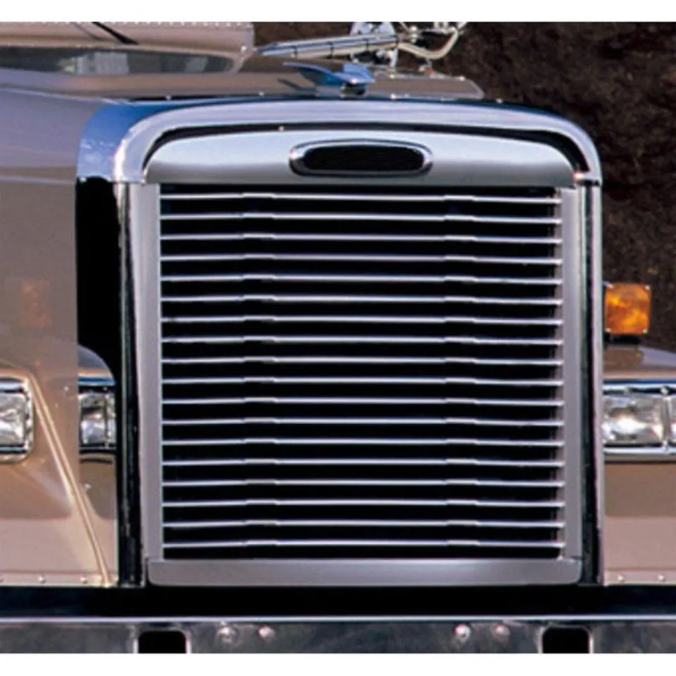 #03-1210500 Stainless Steel Grille Surround Kit For Freightliner Fl132 Classic Xl 1