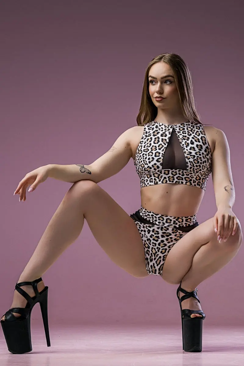 Dragonfly Rachel Sports Bra - Leo 1