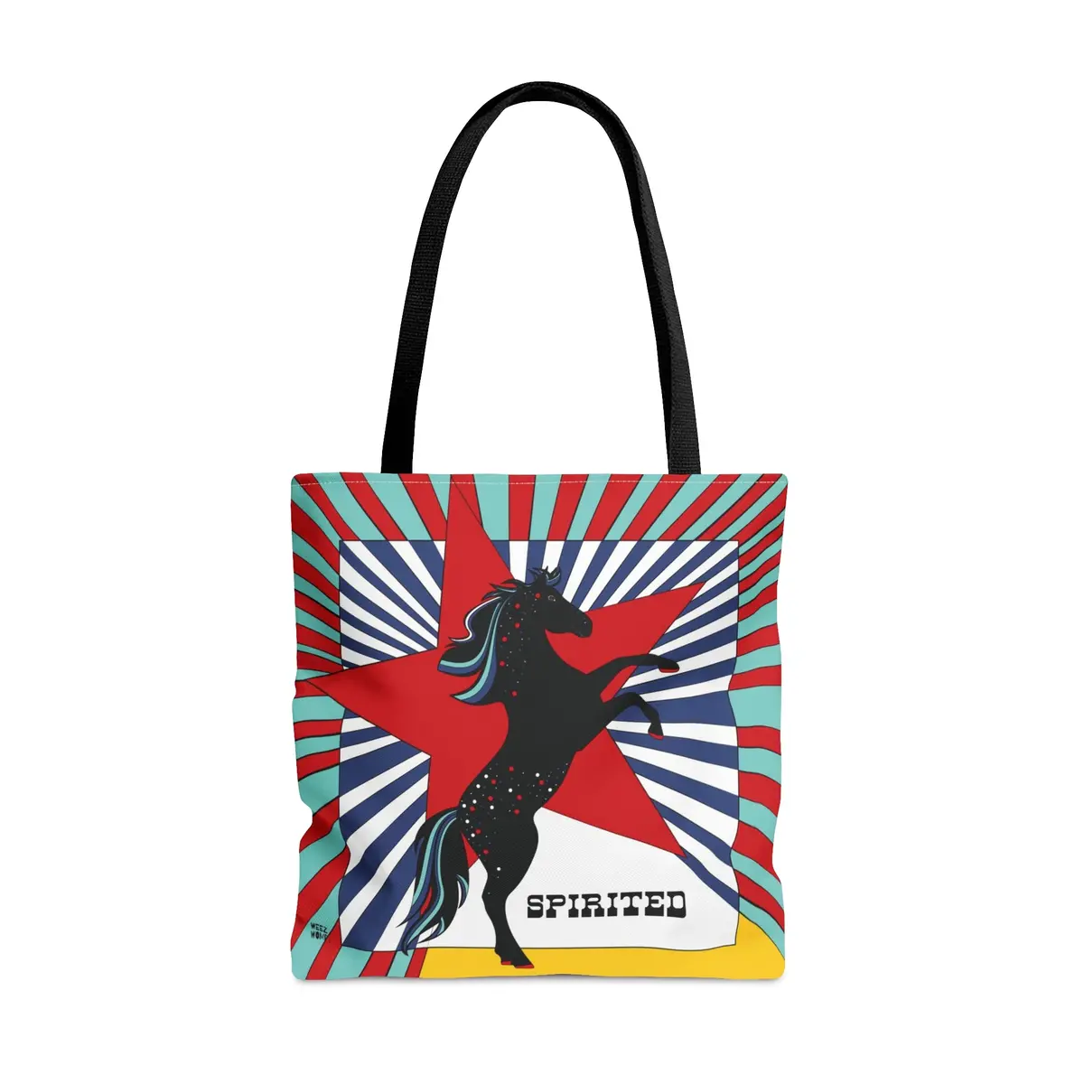 Spirited Large Tote Bag Exclusive For Bourbon Cowgirl 1