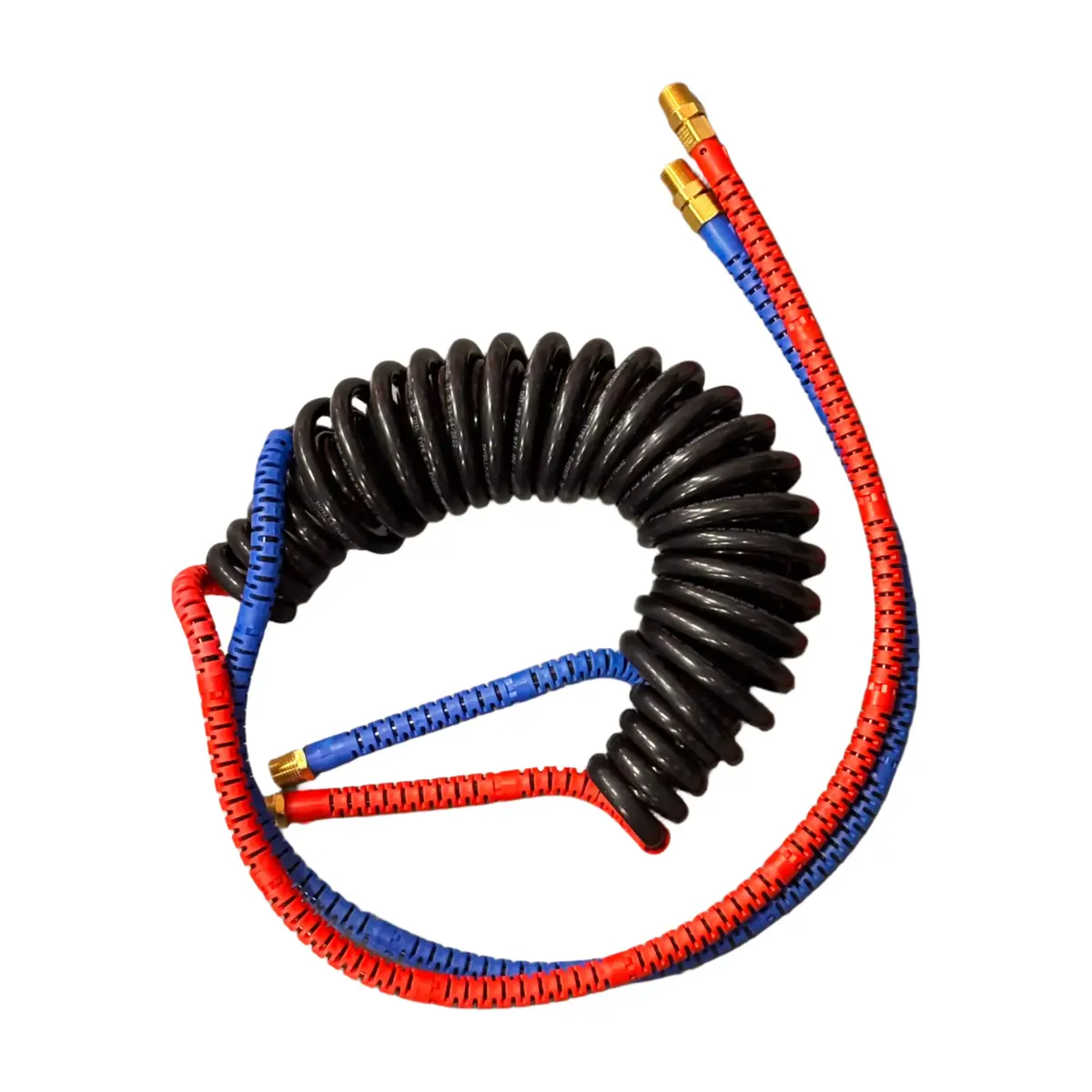 119-444 09-055000134 Compact Coil In Coil (15 Ft. Long) Red & Blue Grips, 40" Leads 1