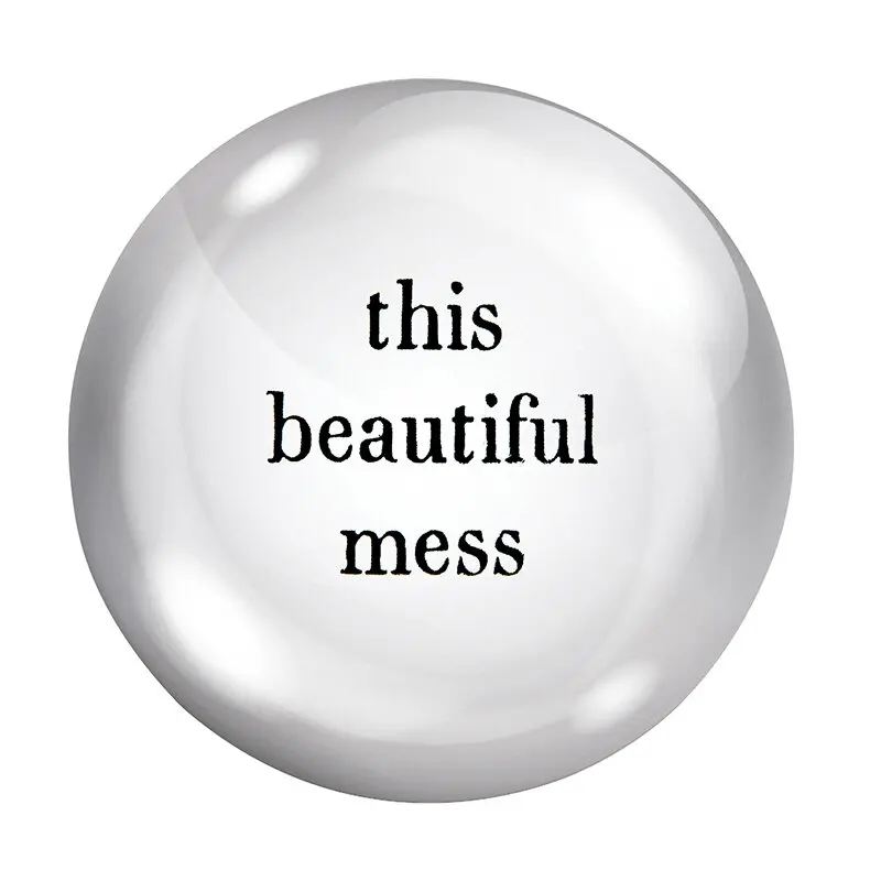 This Beautiful Mess Paper Weight 1