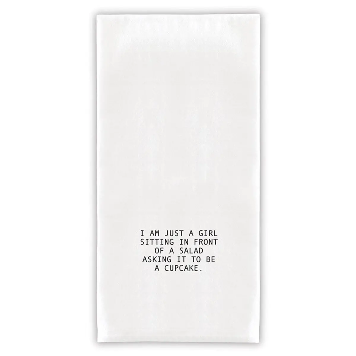 I'm Just A Girl Cupcake Towel 1