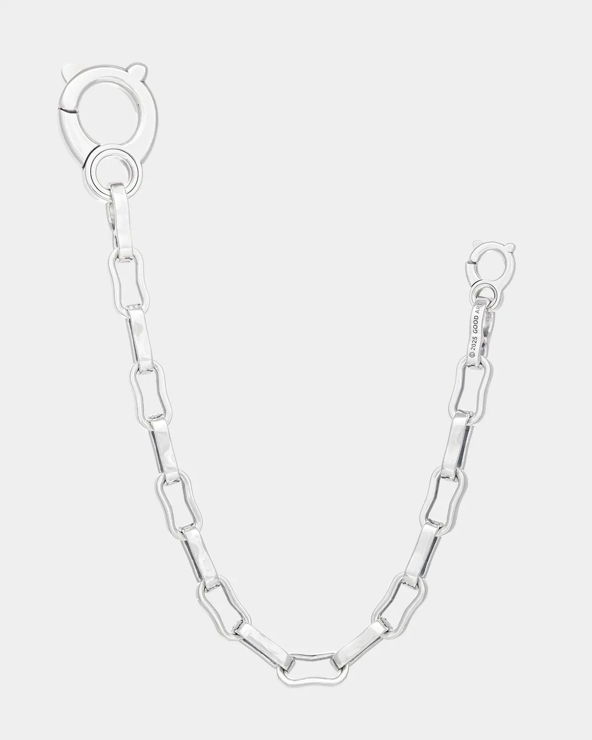 Good Art Hlywd Bottle Chain Wallet Chain Size B - Sterling Silver 1