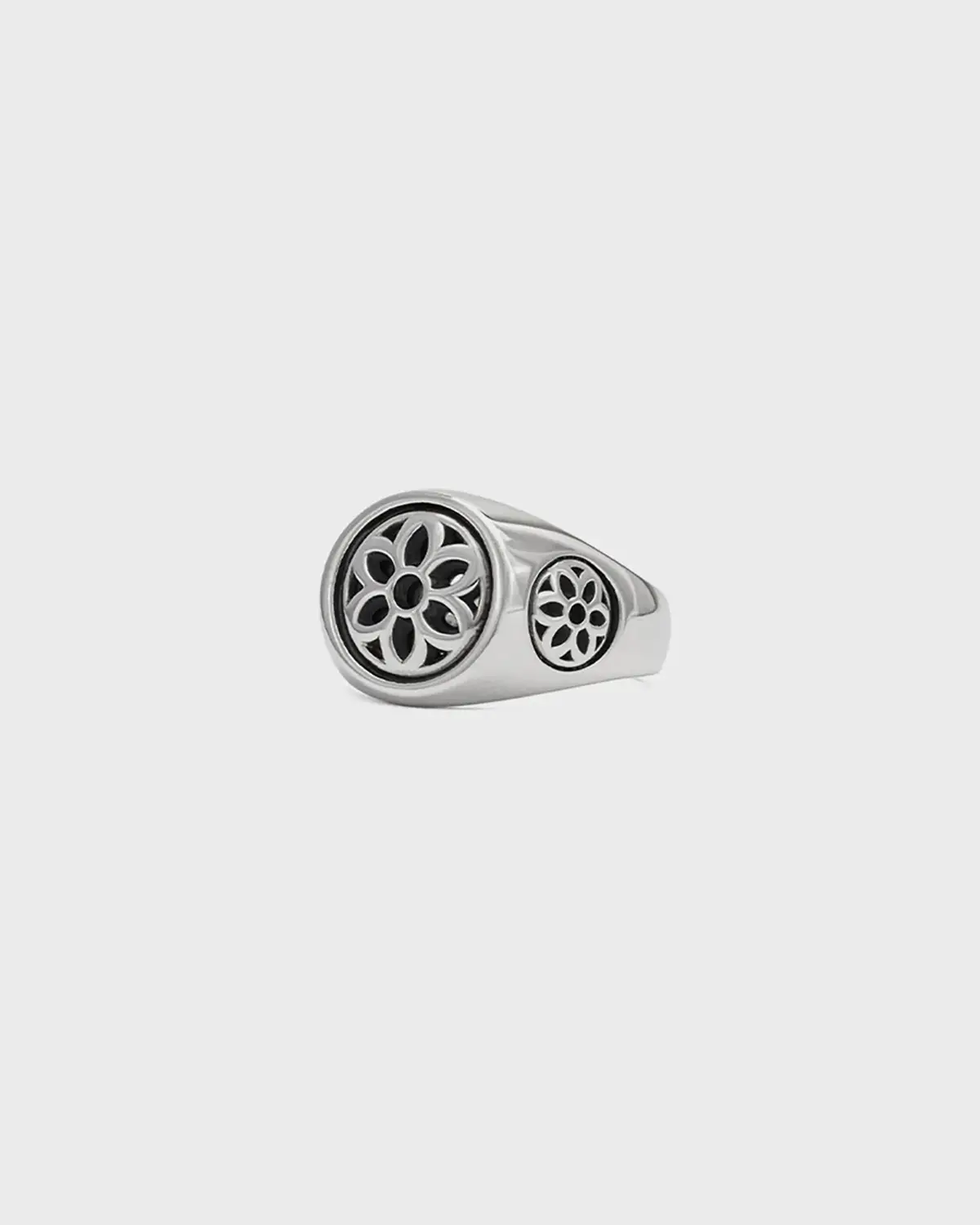 Good Art Hlywd Club Ring Single Tone Size Small - Sterling Silver 1