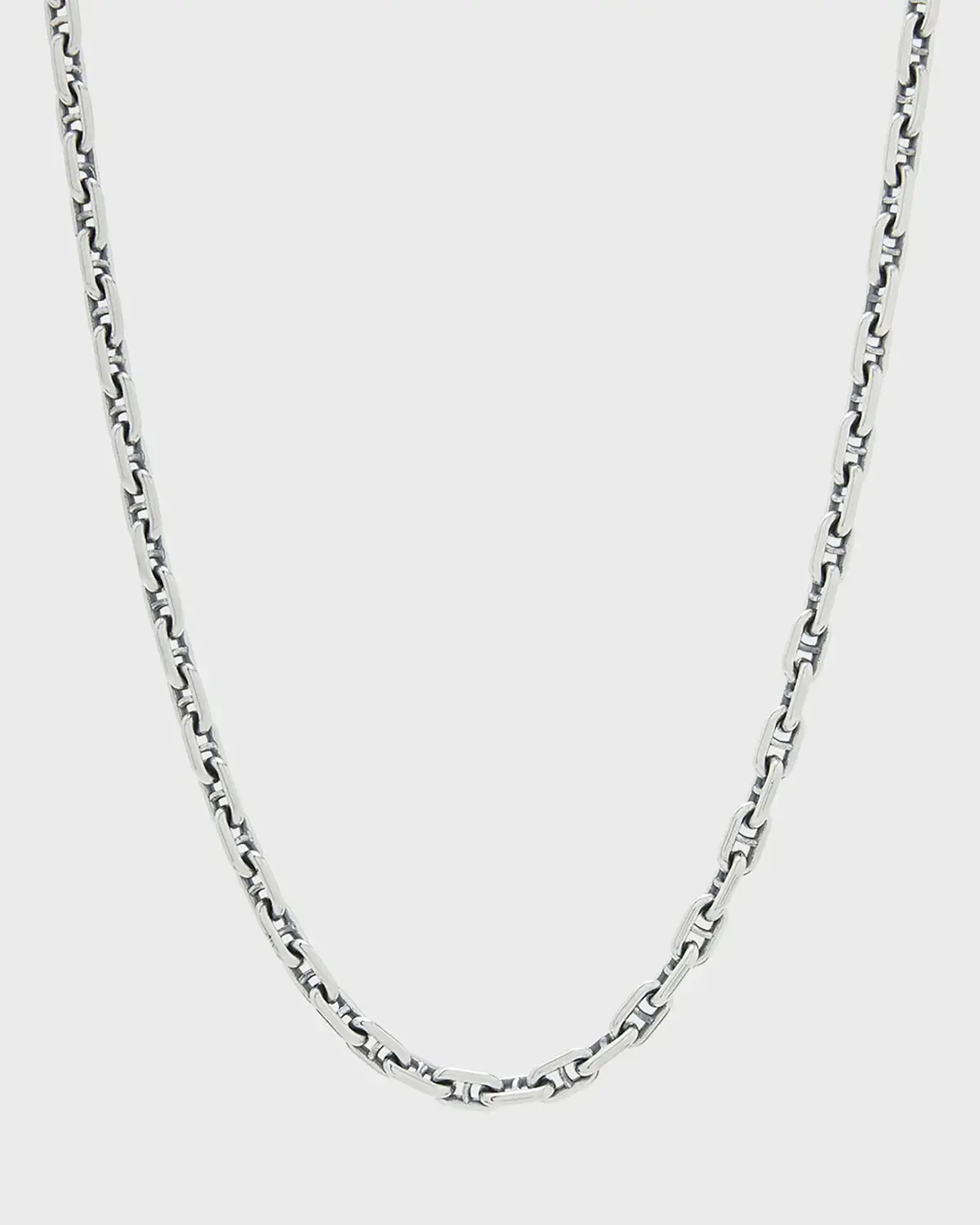 Good Art Hlywd Model 22 Necklace Link Size 3A At 21'' - Sterling Silver 1