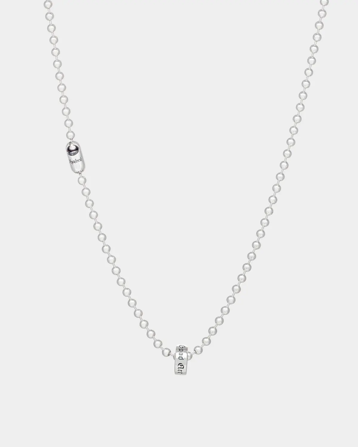 Good Art Hlywd Pop Lock Good Art Logo Necklace 2A - Sterling Silver 1