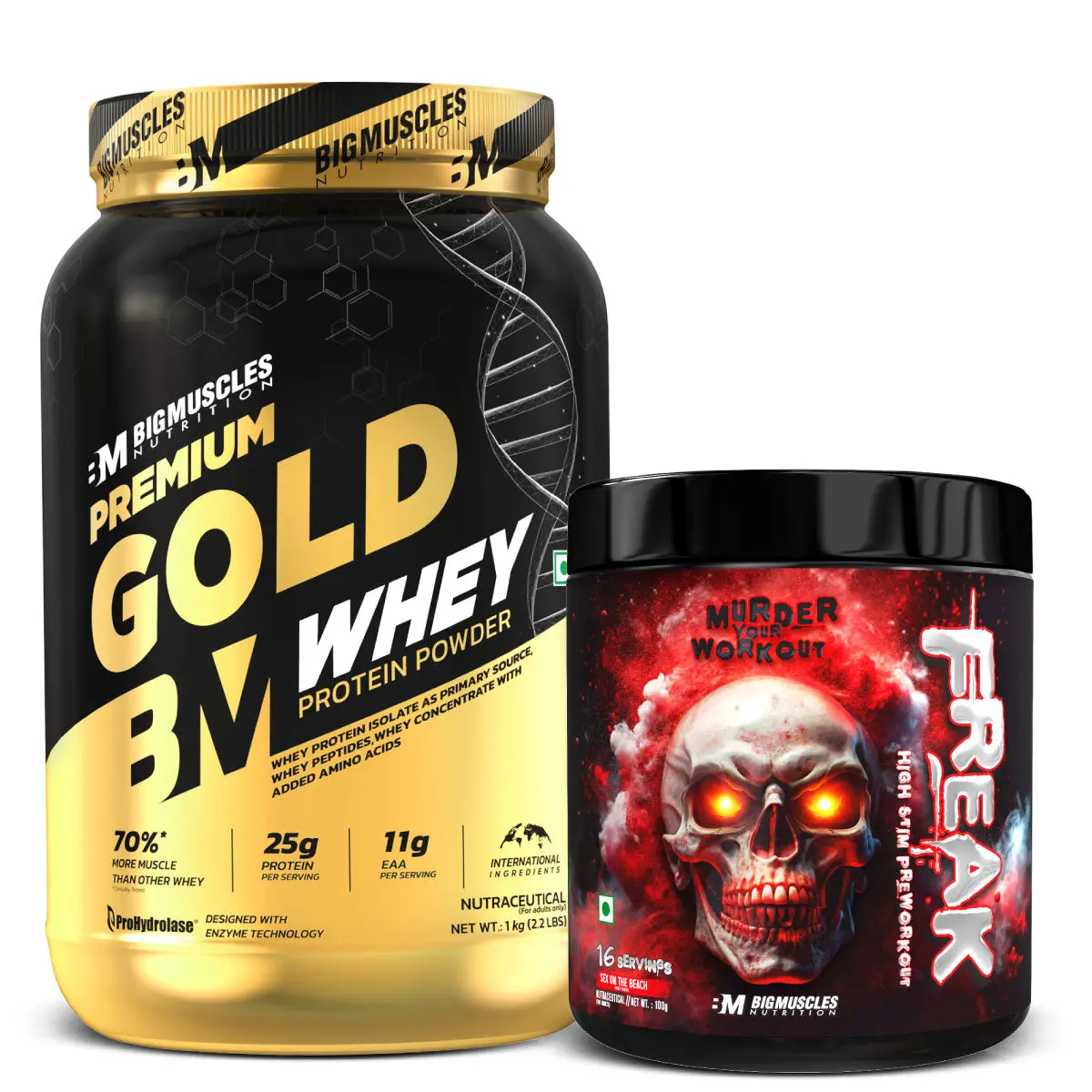 Premium Gold Whey + Freak 1