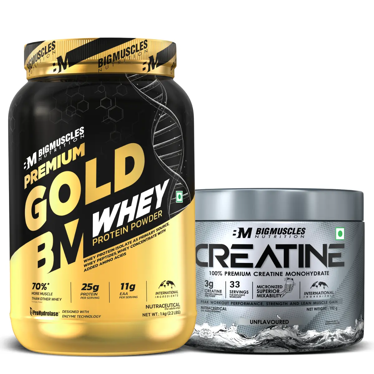 Premium Gold Whey + Creatine 1