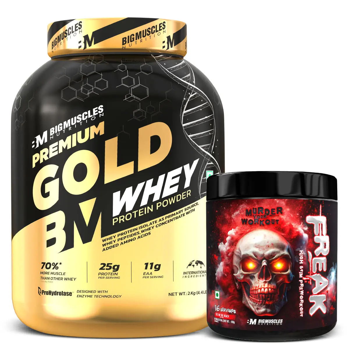 Premium Gold Whey + Freak 1