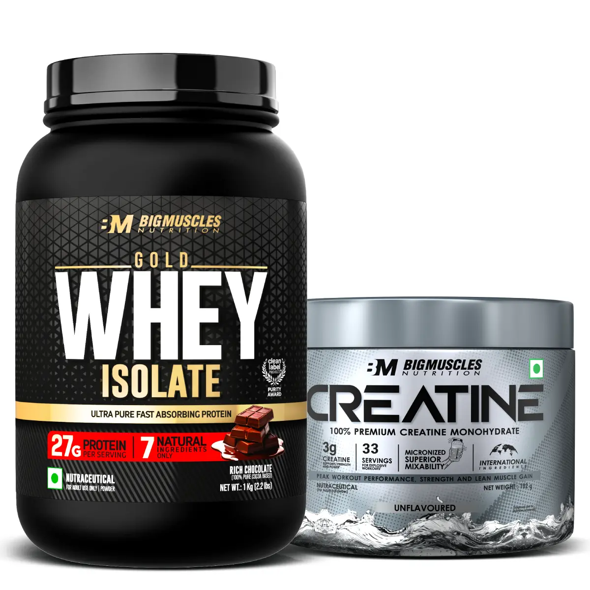 Gold Whey Isolate + Creatine 1