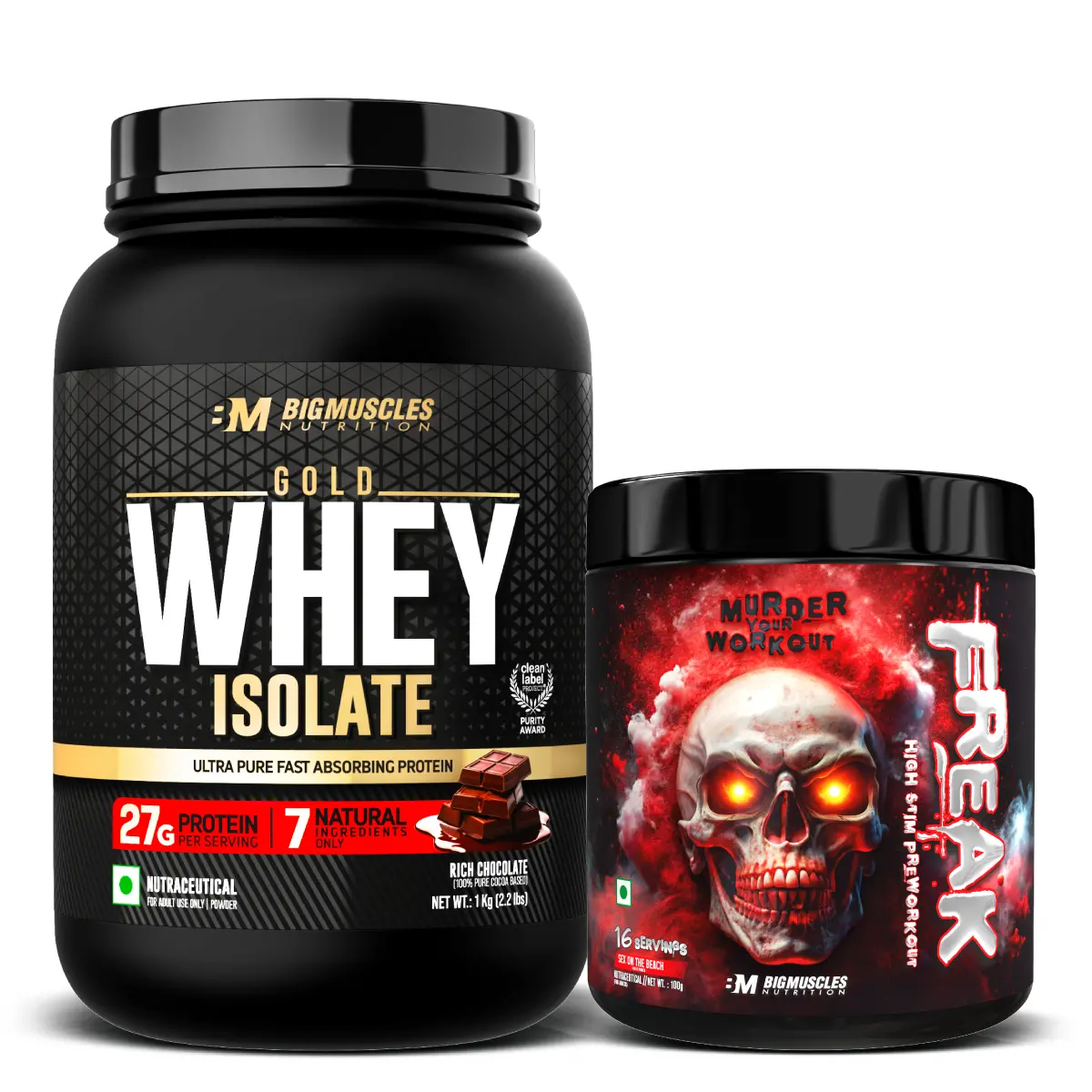 Gold Whey Isolate + Freak 1