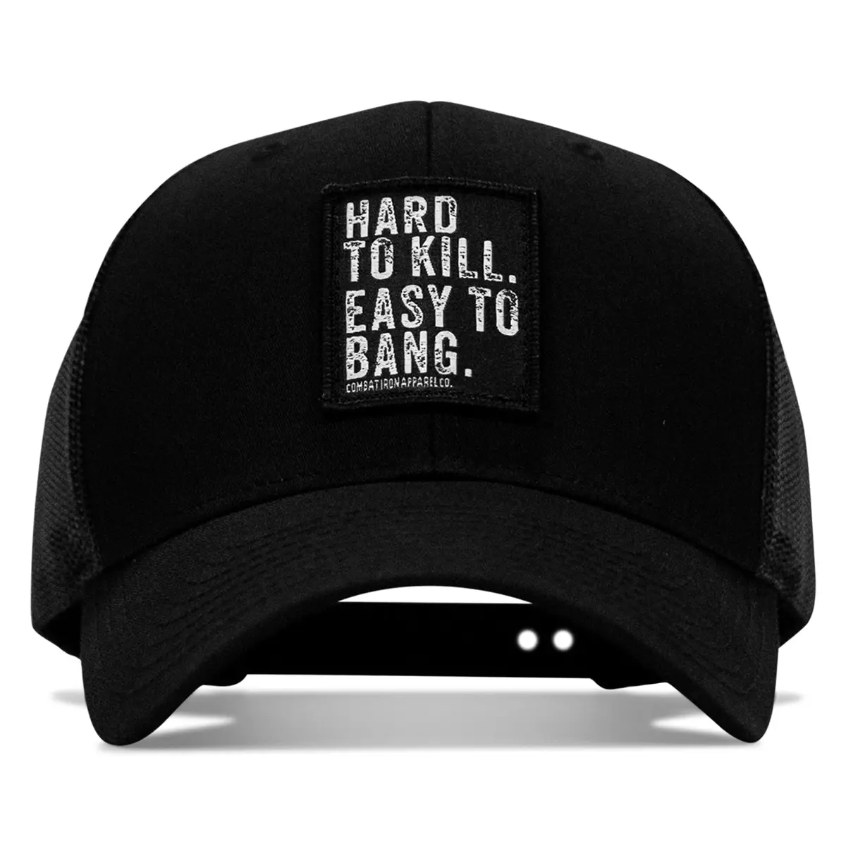 Hard To Kill. Easy To Bang. Patch Snapback Hat 1