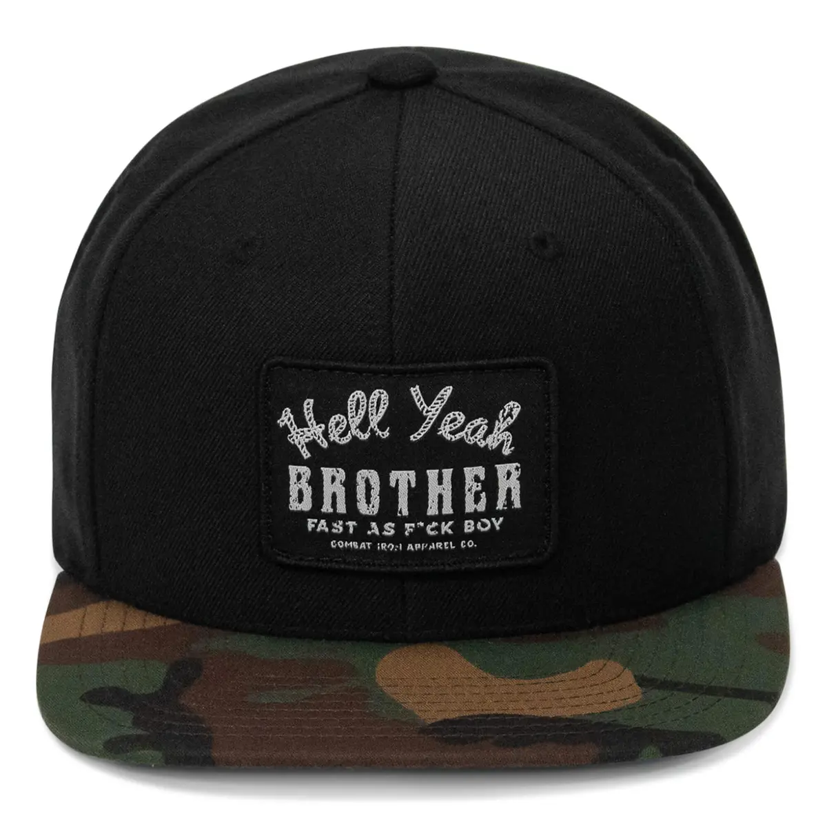 Hell Yeah Brother Flatbill Snapback Hat 1