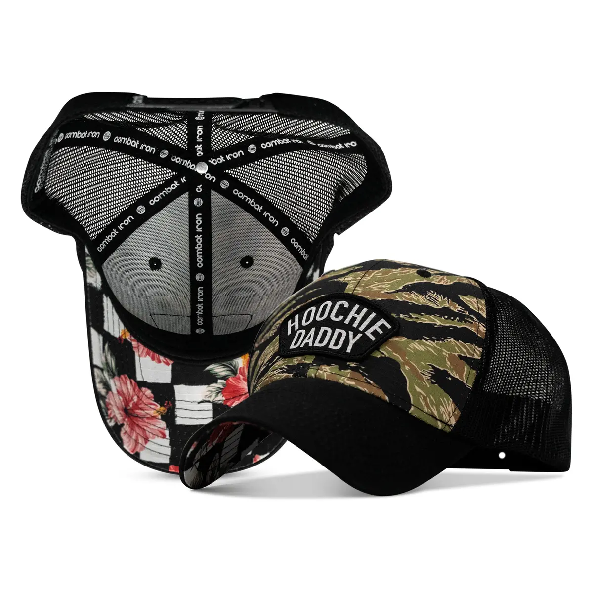Hoochie Daddy Arched Patch Original Ripstop Snapback Hat 1