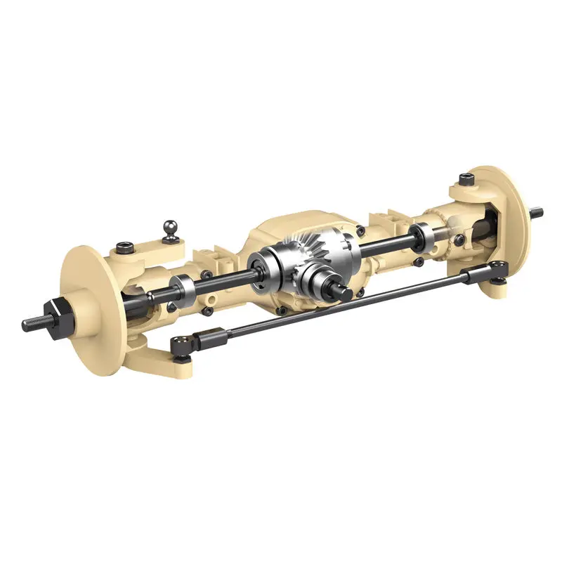 Trasped Spare Parts 6Ass-P02 Military Truck Hg-P602 Front Axle Assemble 1