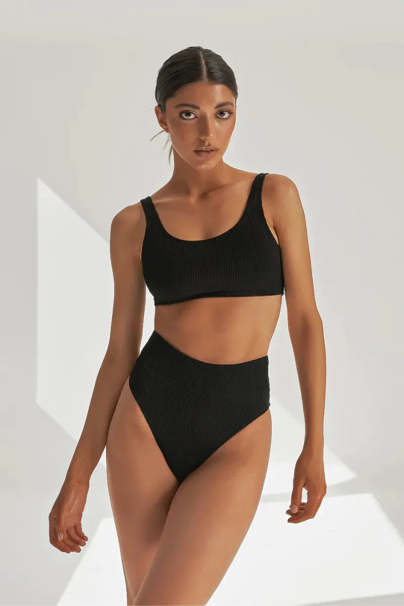 Hotcakes Basic Top - Black Coffee 1