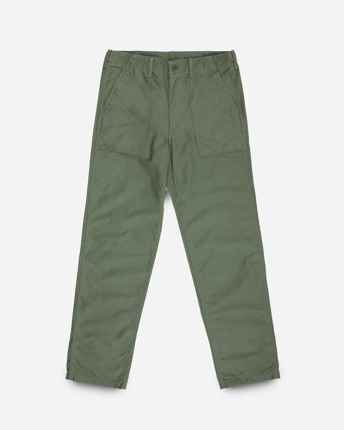 8Oz Ripstop Baker Pants - Army Green 1