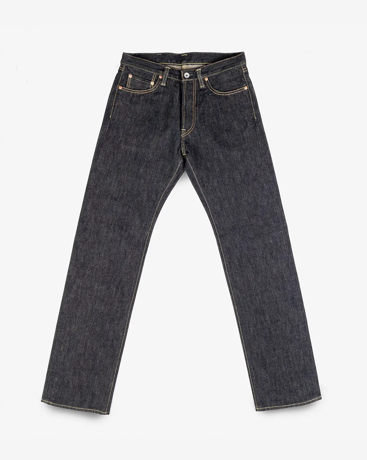 21Oz Selvedge Denim Straight Cut Jeans - Indigo 1