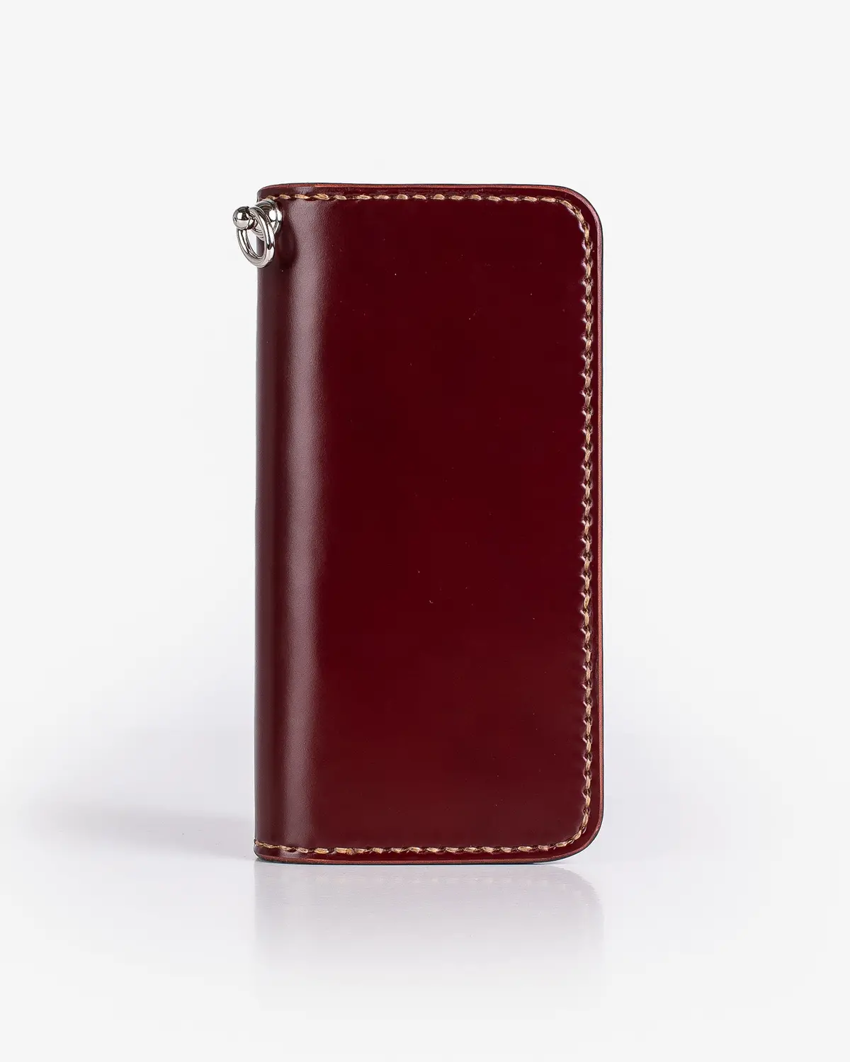 Long Shell Cordovan Wallet - Oxblood 1