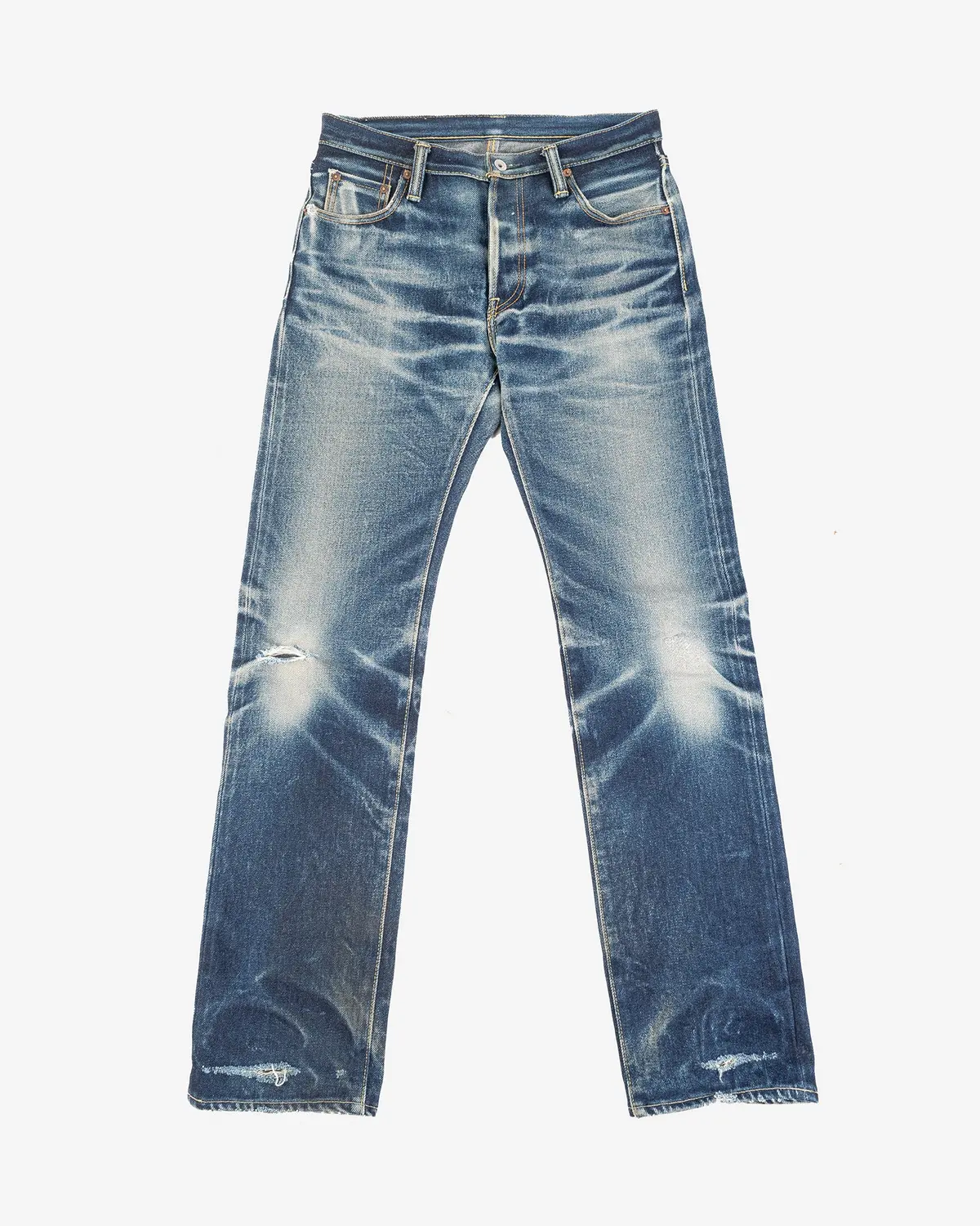 21/23Oz Ultra Heavy Raw Selvedge Denim - Indigo 1