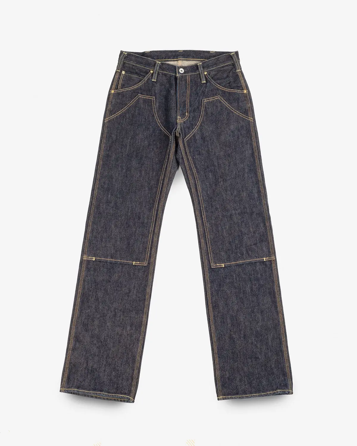 21Oz Selvedge Denim Double Knee Engineer Pants - Indigo 1