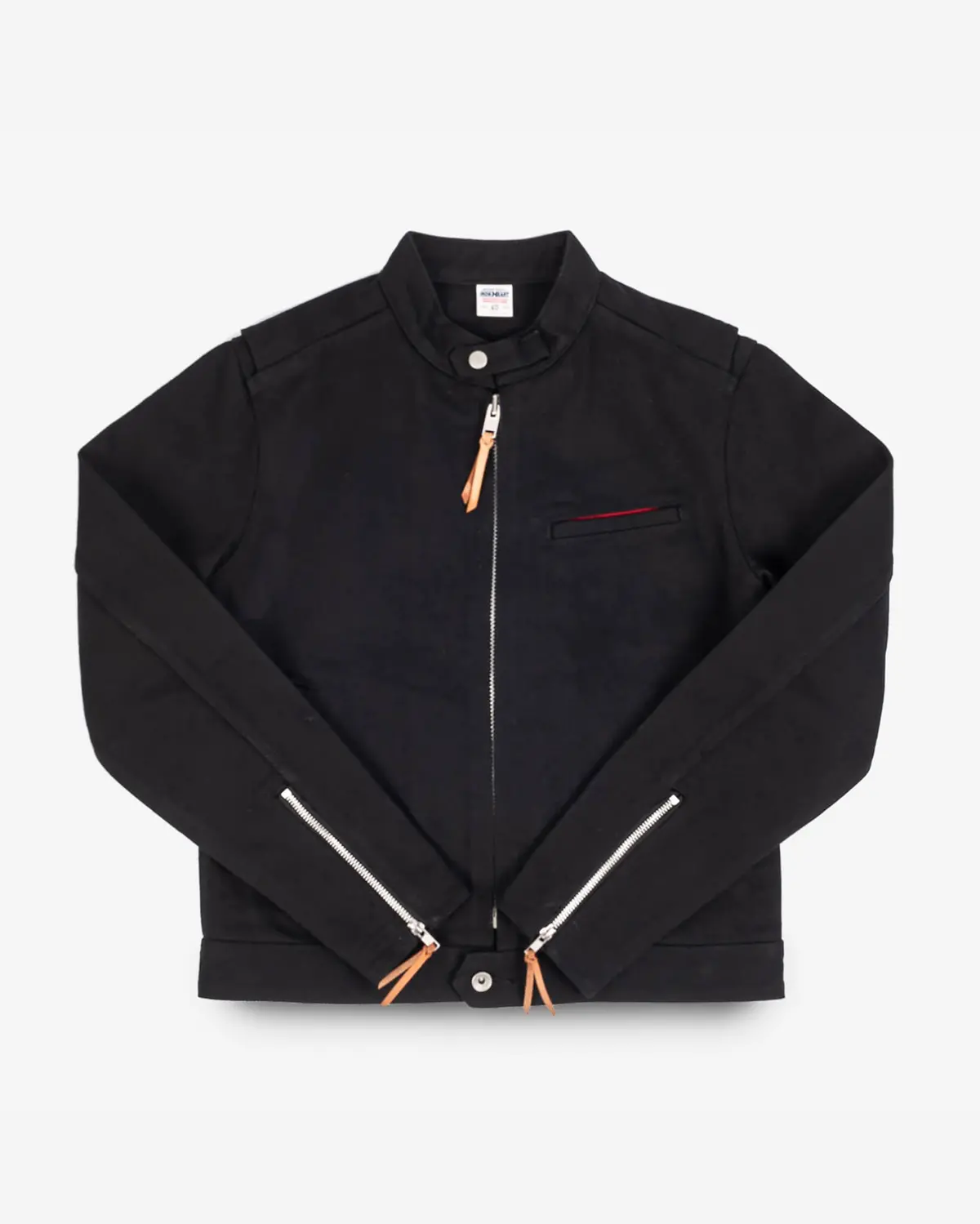 21Oz Denim Rider's Jacket - Superblack Non-Fade 1