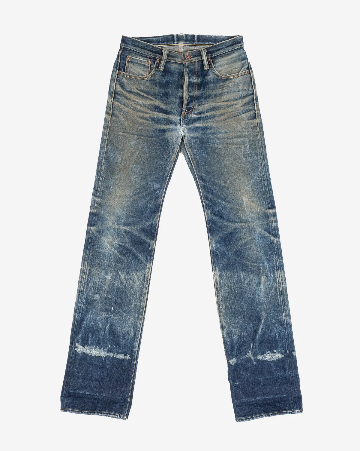 21/23Oz Ultra Heavy Raw Selvedge Denim - Indigo 1