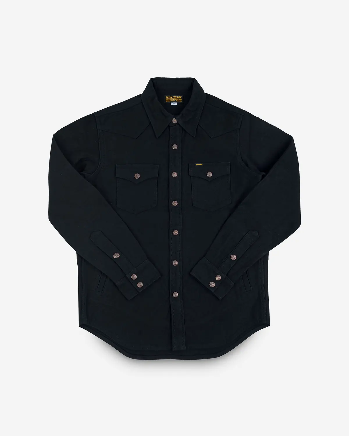 12Oz Moleskin Cpo Shirt - Black 1