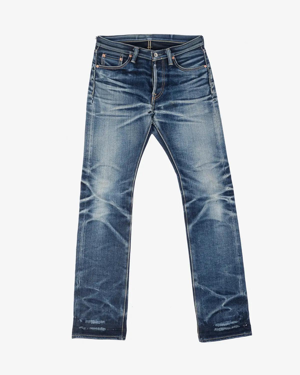 25Oz Selvedge Denim - Indigo/Black 1