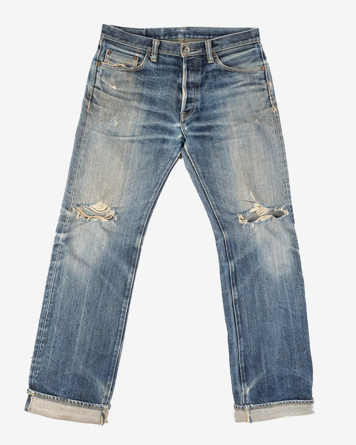 21Oz Selvedge Denim - Indigo 1