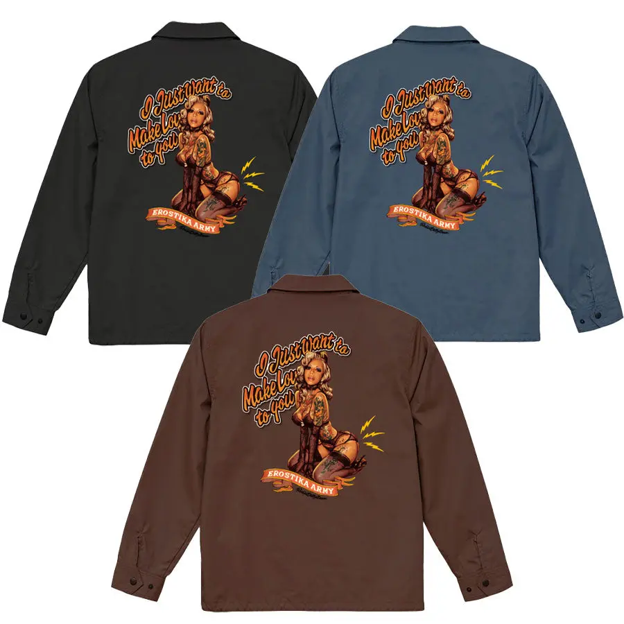 "I Just Want To Make Love To You" Coach Jacket 1