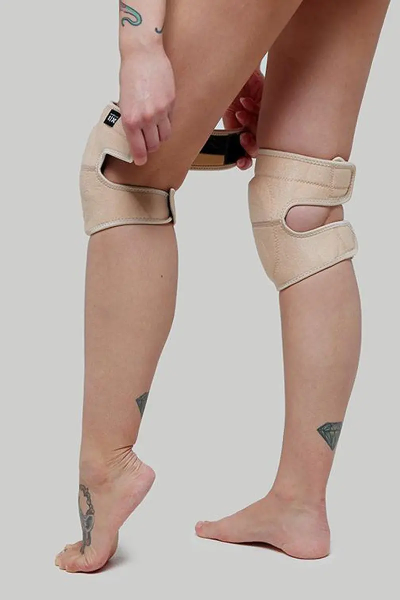 Cxix Velcro Kneepads - Sand 1