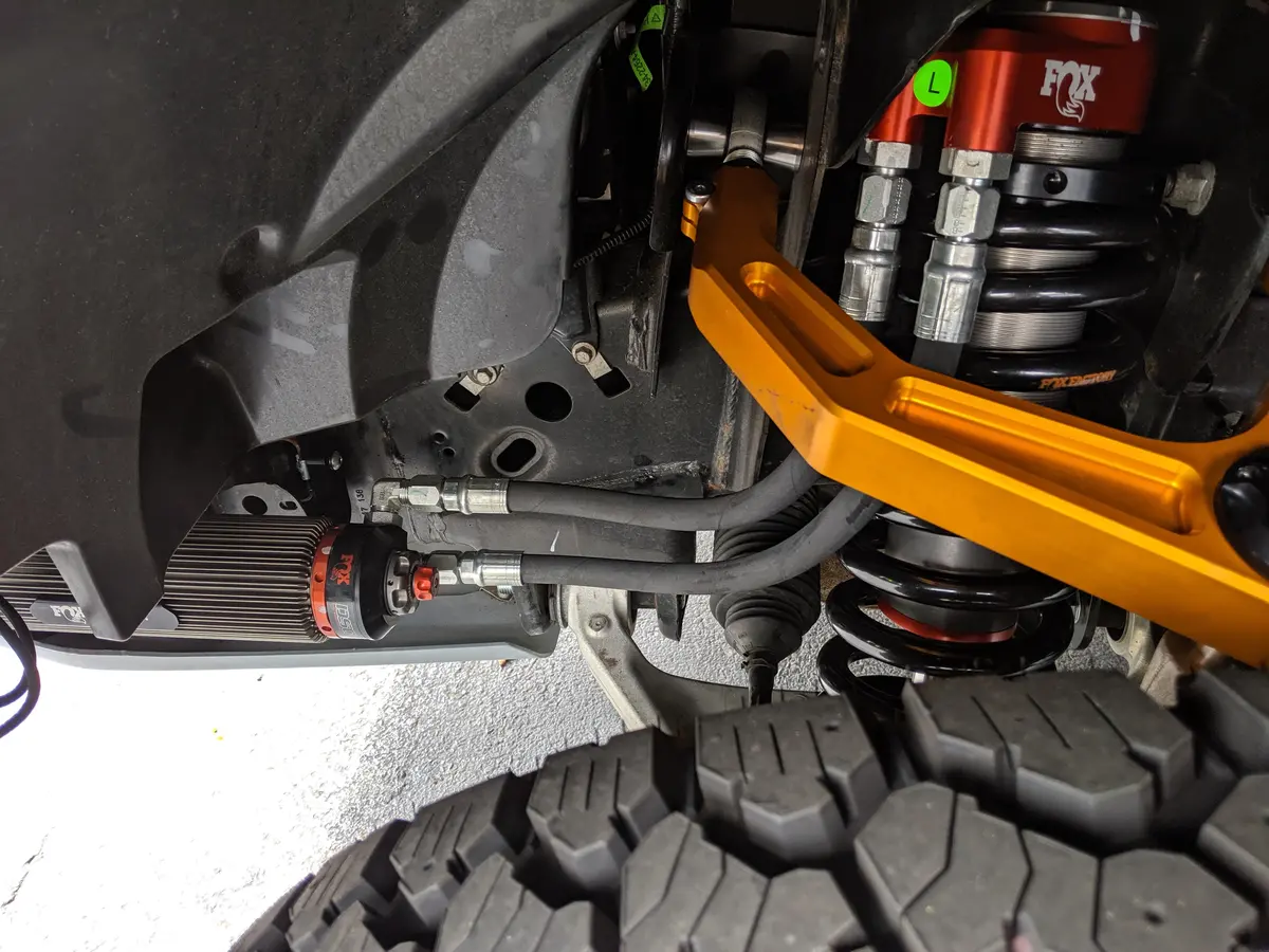 Factory Race 3.0 Internal Bypass Coil-Over Reservoir Shock Pair -Adjustable - 883-06-140 1
