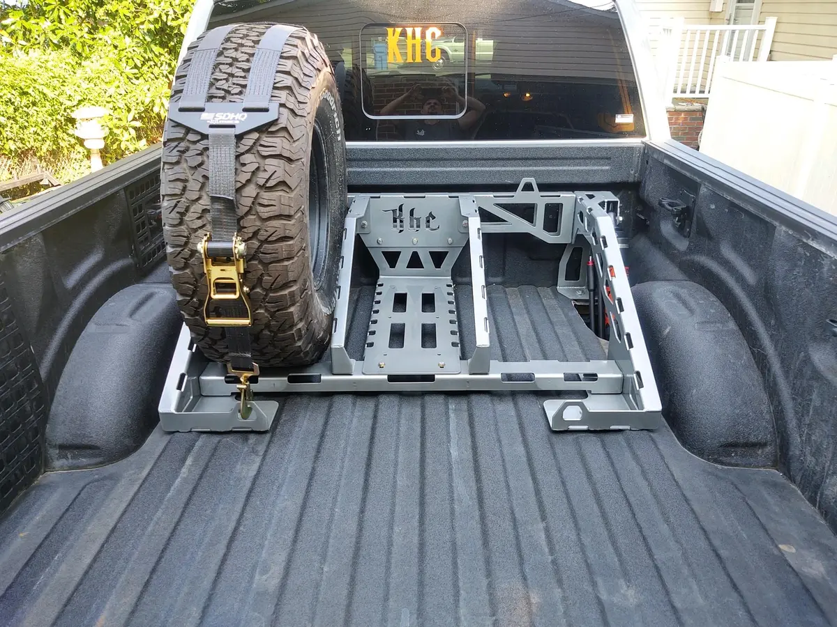 Khc Modular Tire Carrier, 2017-Current Raptor & 2015-Current F150 1