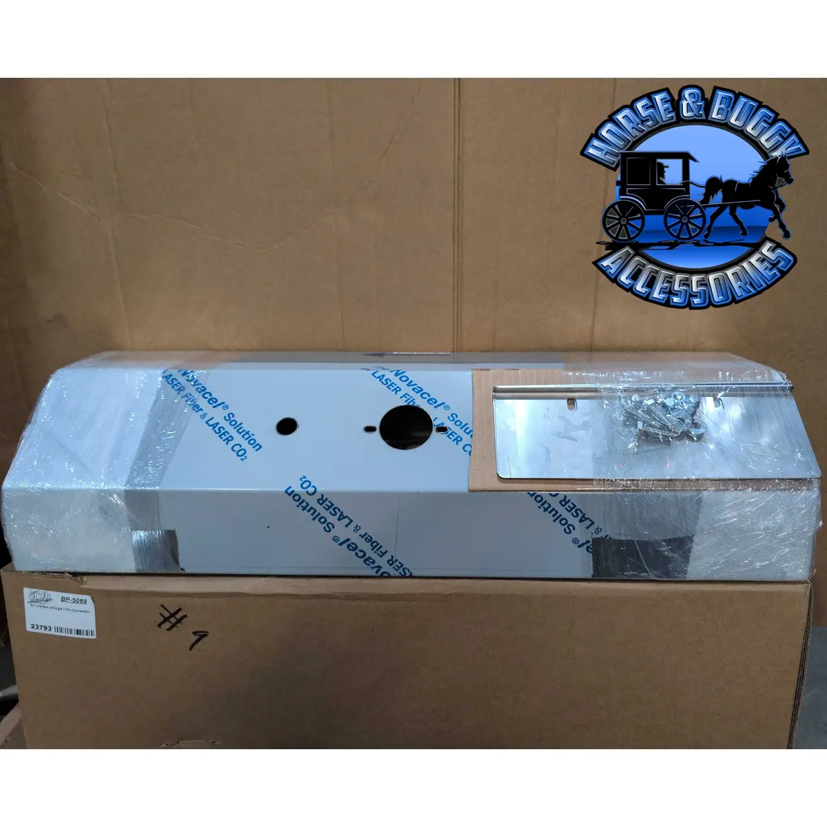 Ata-Bp-5069 Airline Box W/Single Connector 7 Pin Stainless Style 1 1