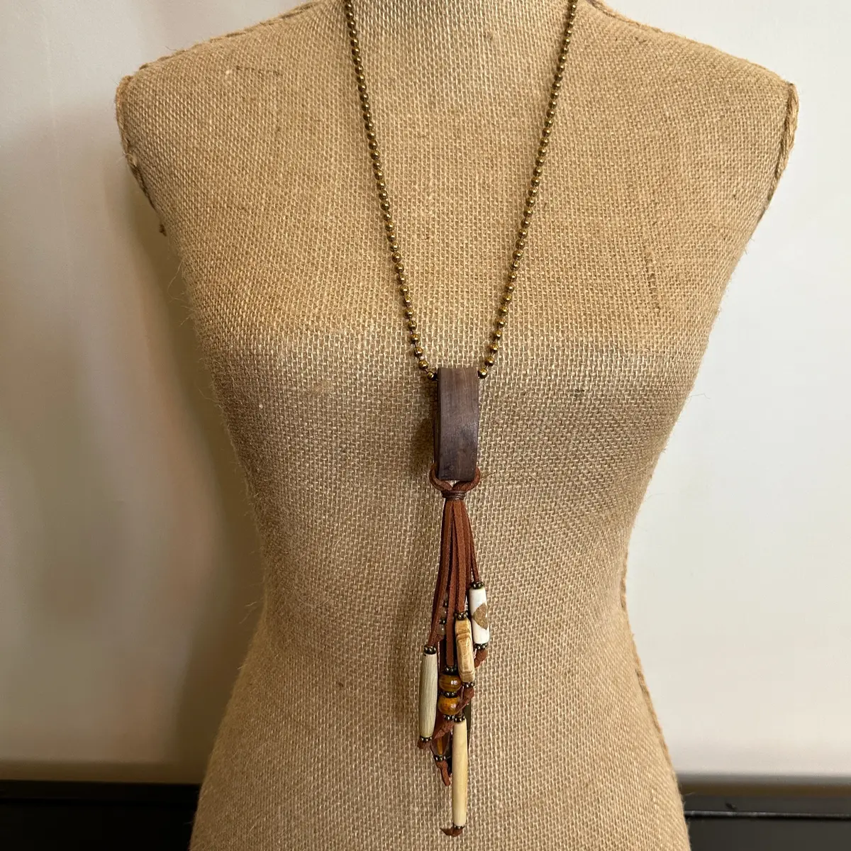 Leather Keeper Tassel- Amy Kaplan For Bourbon Cowgirl 1