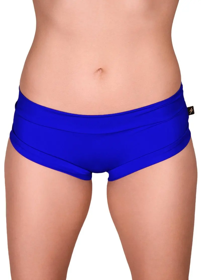 Cleo The Hurricane Essential Hot Pants - Majesty Blue 1