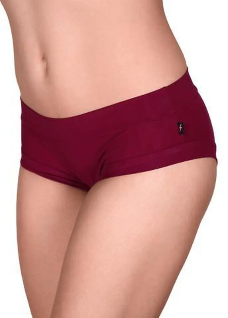 Cleo The Hurricane Essential Hot Pants - Merlot 1