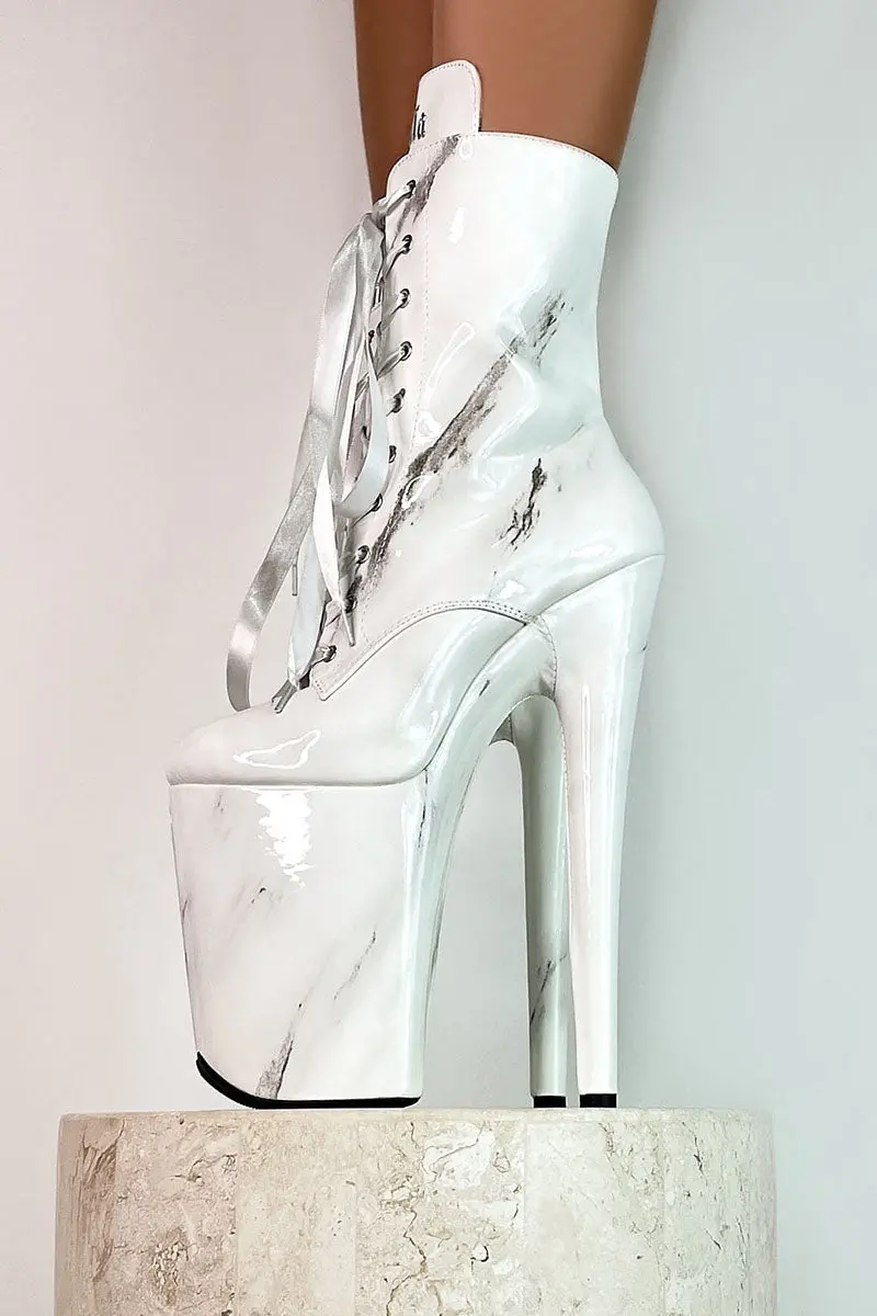 Hella Heels Renaissance 8Inch Boots - Faith 1