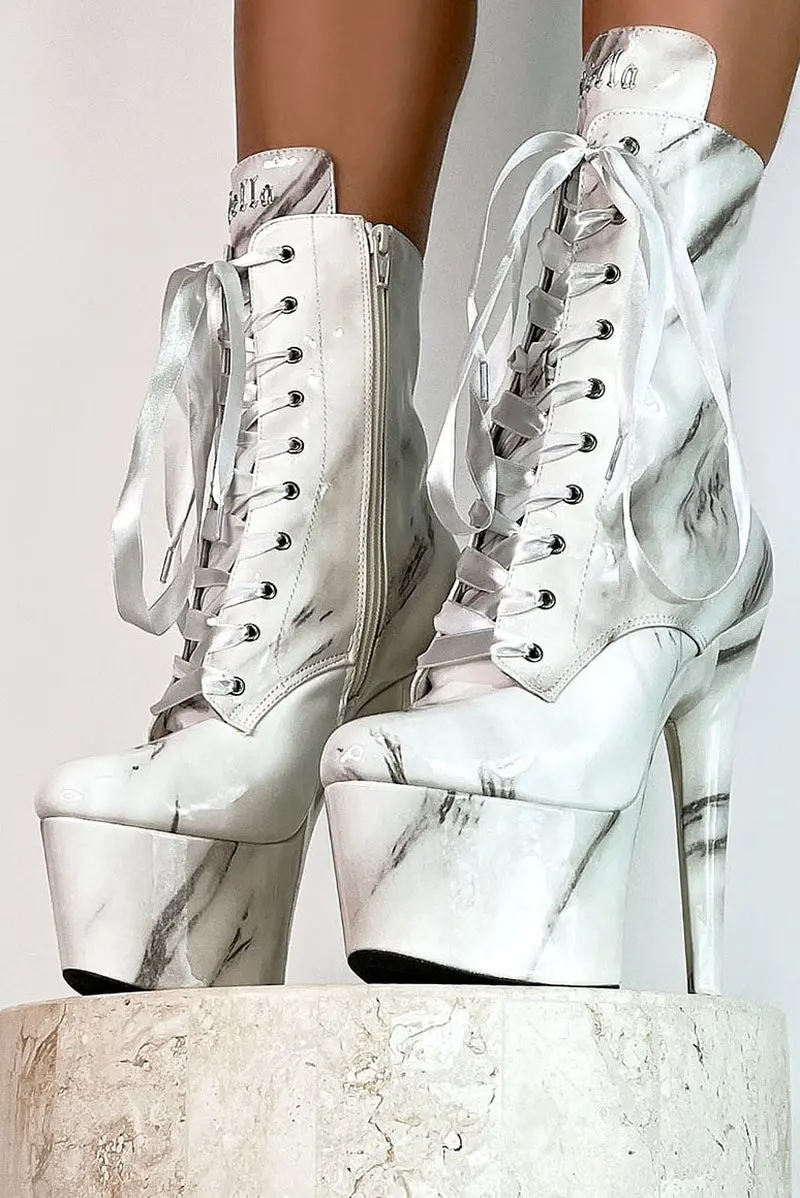 Hella Heels Renaissance 7Inch Boots - Faith 5