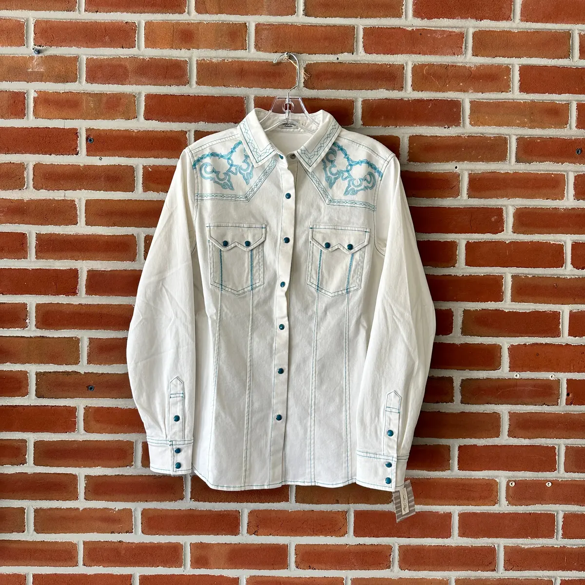 Rebel Shirt In White By Tasha Polizzi 1