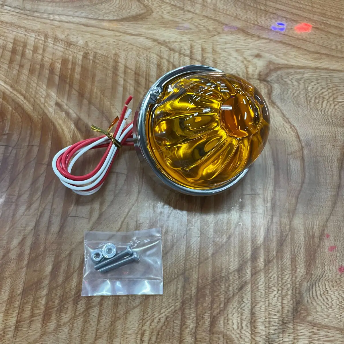 "Super Sealed" Twist Lock Watermelon Flush Mount Kit - 2 Wire 1156 (Choose Lens Color) 1