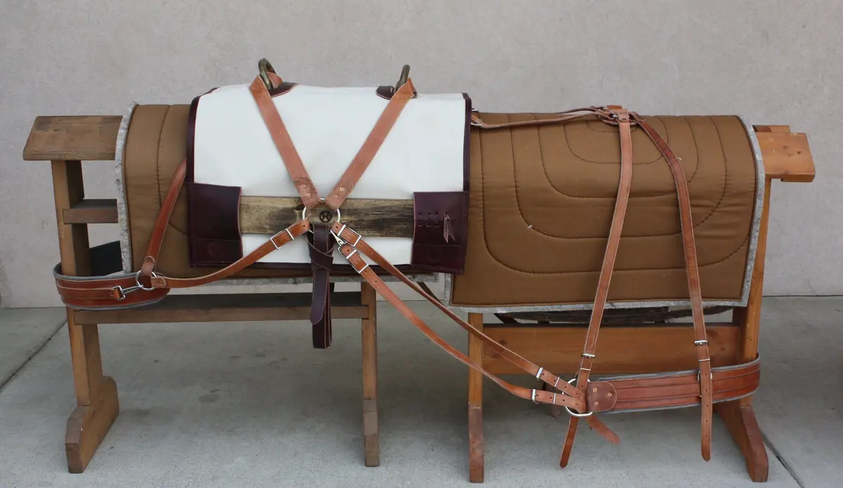 Hickman Deluxe Decker Pack Saddle 1