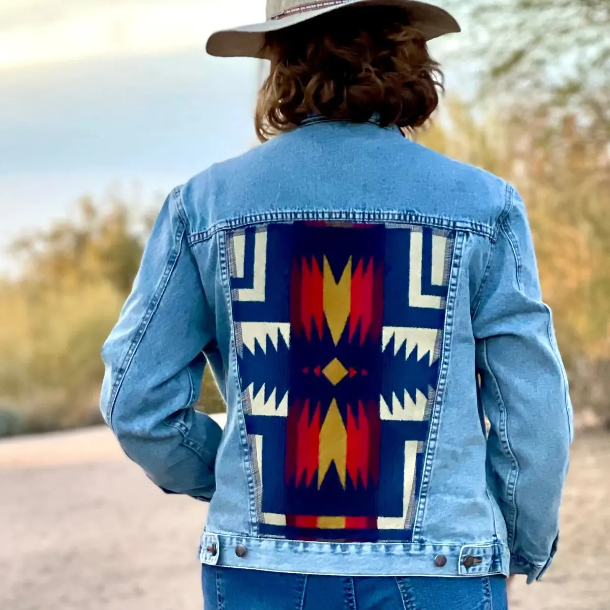 Century Harding Pendleton Denim Jacket By L7 Designs 1