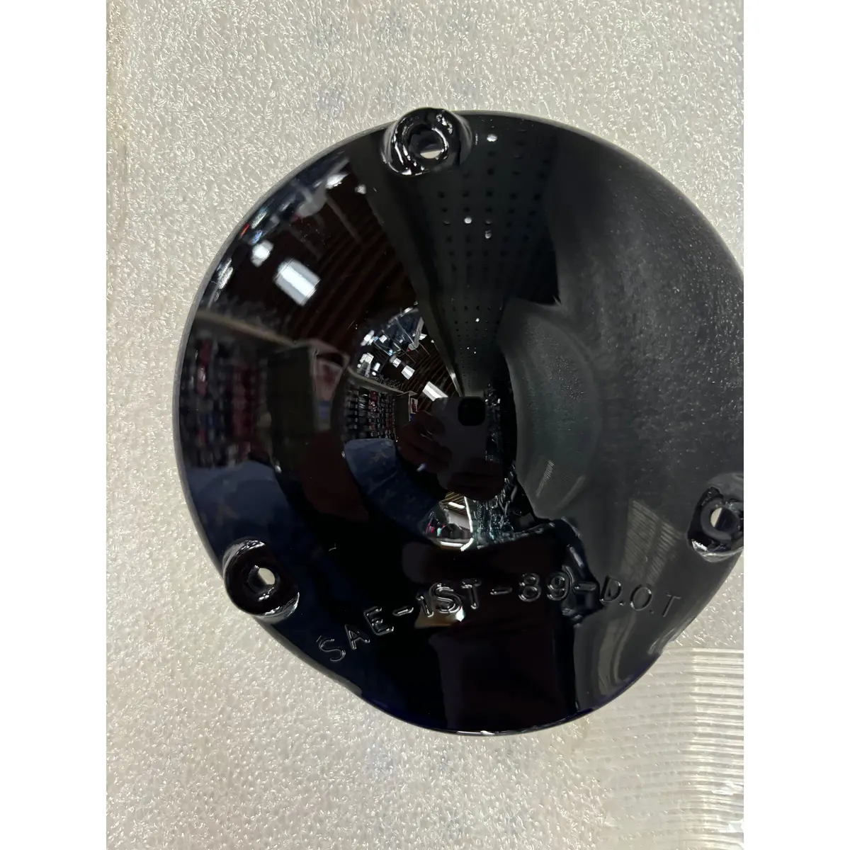 4" Purple Classic Glass Lens For Combination Light 1