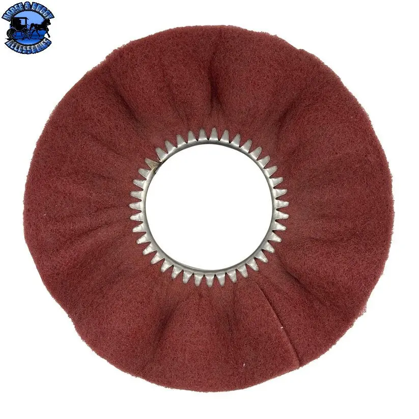 14" Satin Buffing Wheel For Polishing Machines (Choose Center Plate) 1