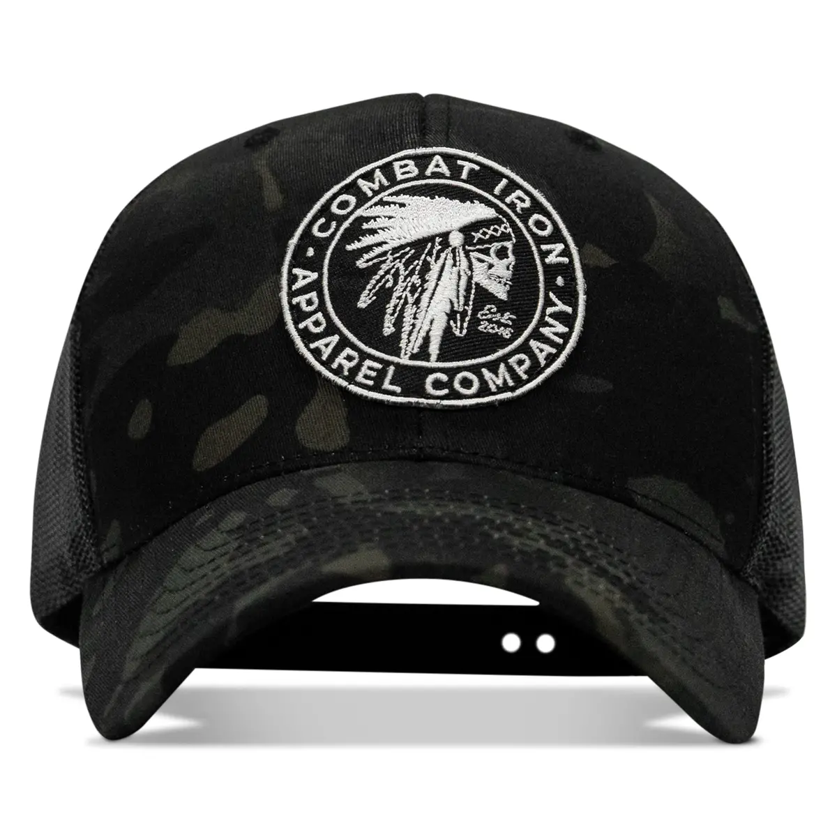 Indian Chief Skull Patch Snapback 6